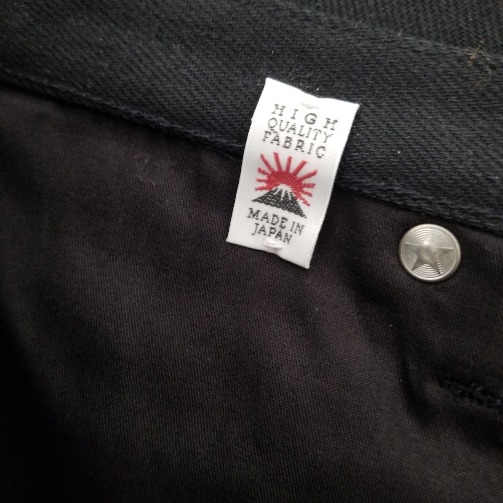 Golden Goose Asymmetric Waistband Skinny Jeans Black Size 28 - Picture 6 of 10